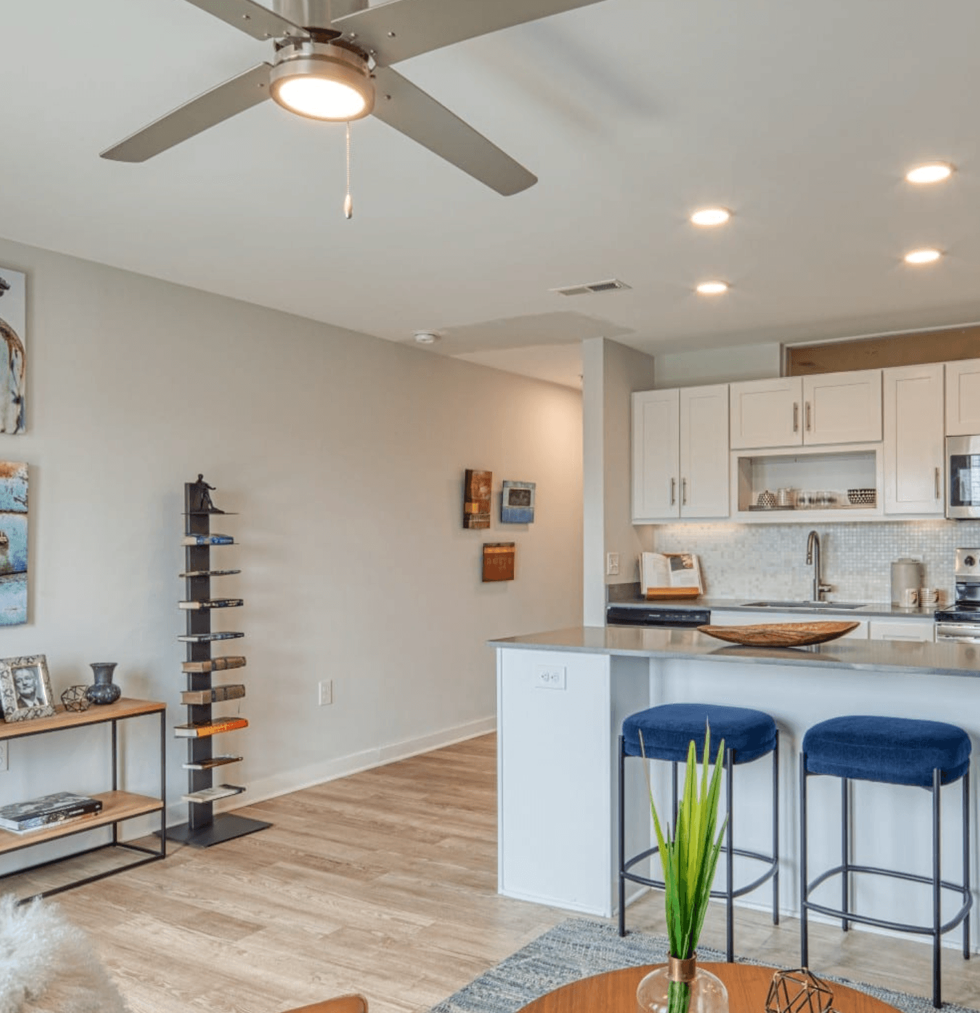 Modern kitchen with island