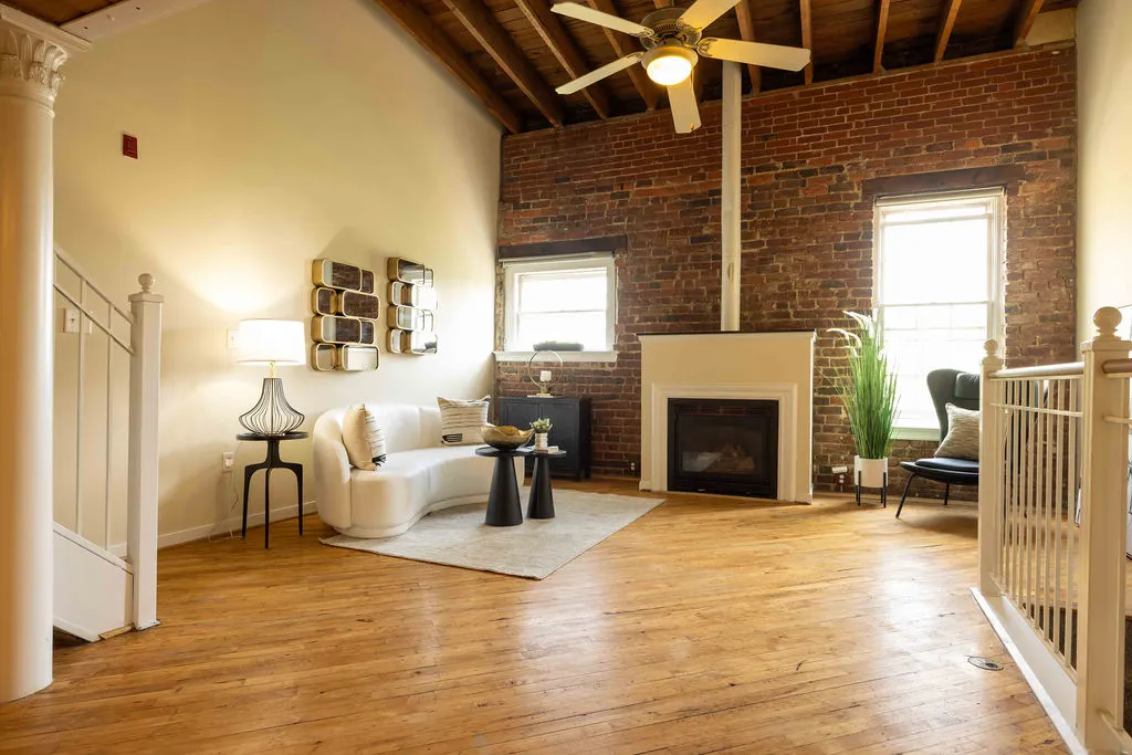 A white background with text that says "Contact us for floor plan details" and a logo for DF Multifamily by Drucker+Falk.